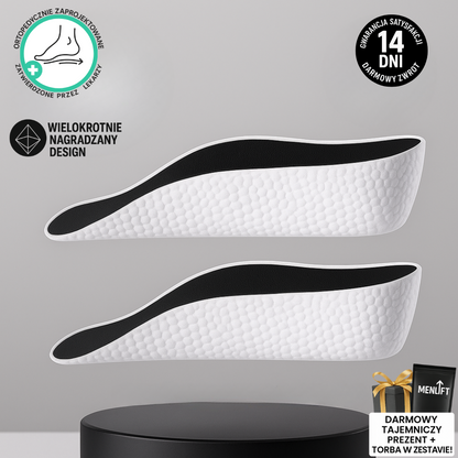 MENLIFT Ortopedyczne Wkładki Podwyższające